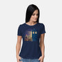 When You Come For Me-womens basic tee-saqman