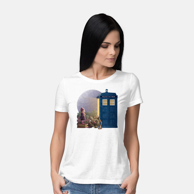 When You Come For Me-womens basic tee-saqman