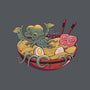 Ramen Cthulhu-none non-removable cover w insert throw pillow-vp021