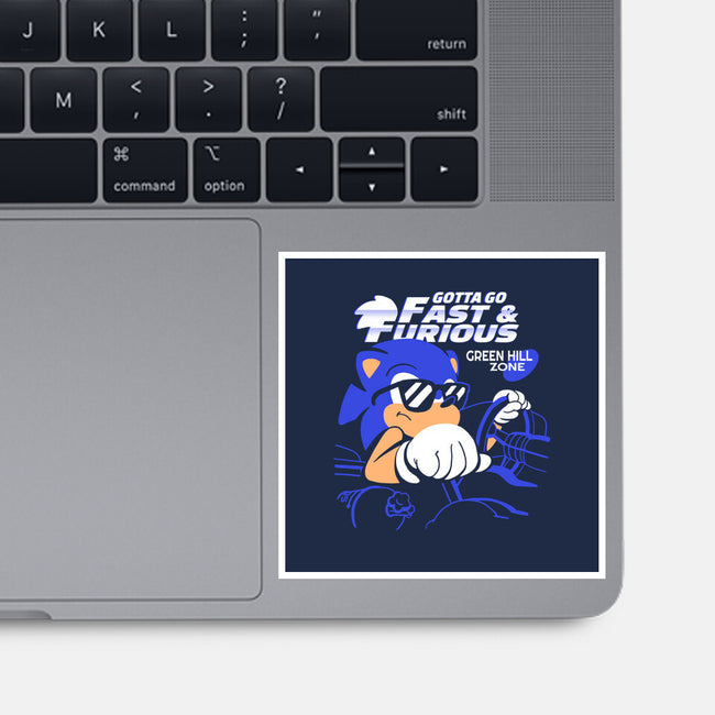 Gotta Go Fast & Furious-none glossy sticker-estudiofitas