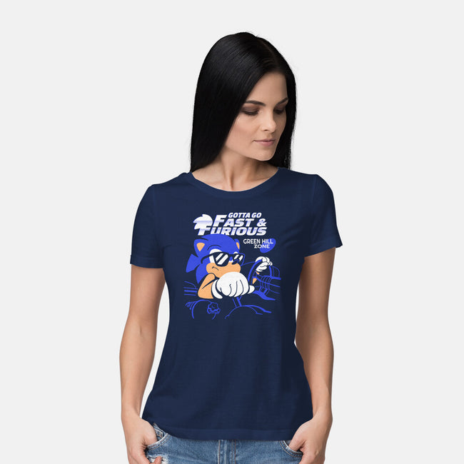 Gotta Go Fast & Furious-womens basic tee-estudiofitas