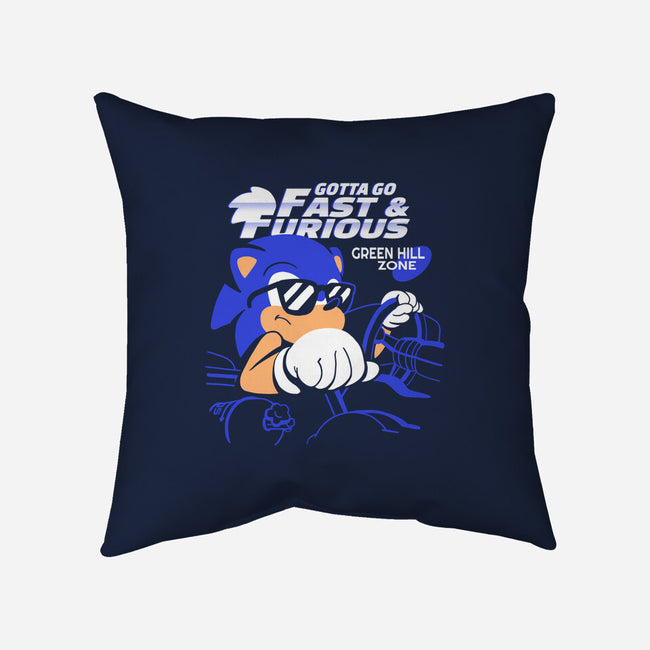 Gotta Go Fast & Furious-none removable cover w insert throw pillow-estudiofitas