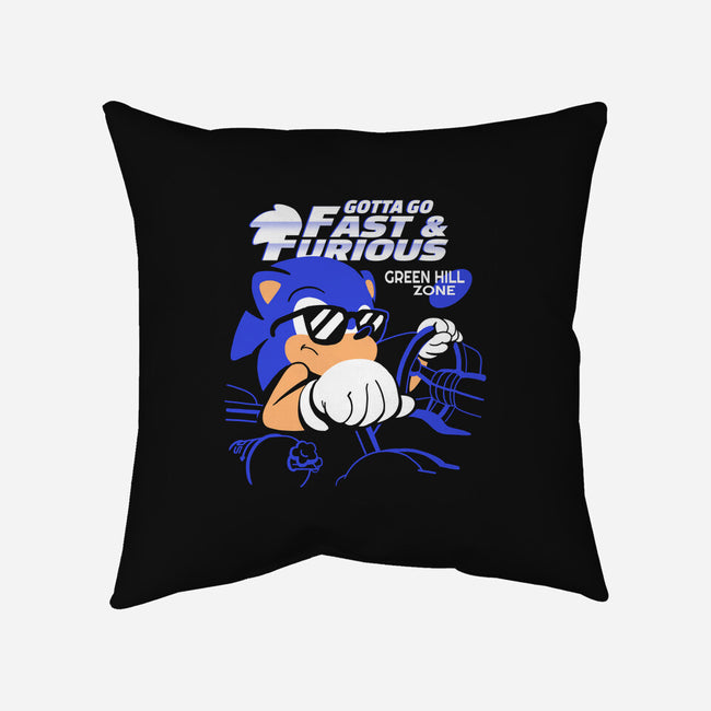 Gotta Go Fast & Furious-none removable cover throw pillow-estudiofitas