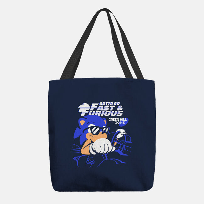 Gotta Go Fast & Furious-none basic tote-estudiofitas