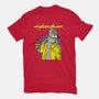 Cyberdrunk-womens fitted tee-retrodivision