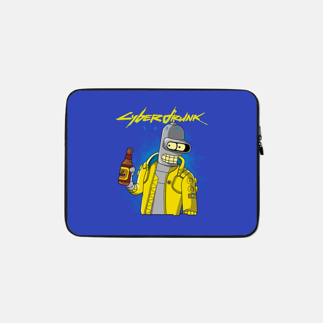 Cyberdrunk-none zippered laptop sleeve-retrodivision