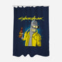 Cyberdrunk-none polyester shower curtain-retrodivision