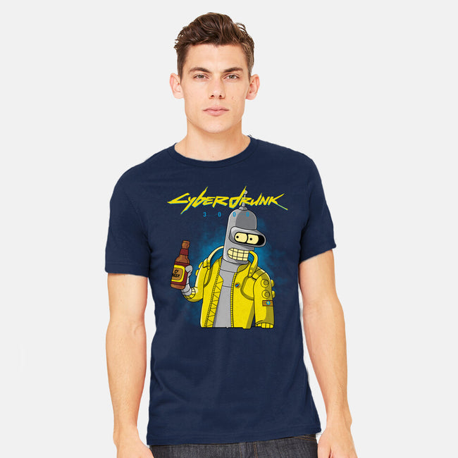 Cyberdrunk-mens heavyweight tee-retrodivision