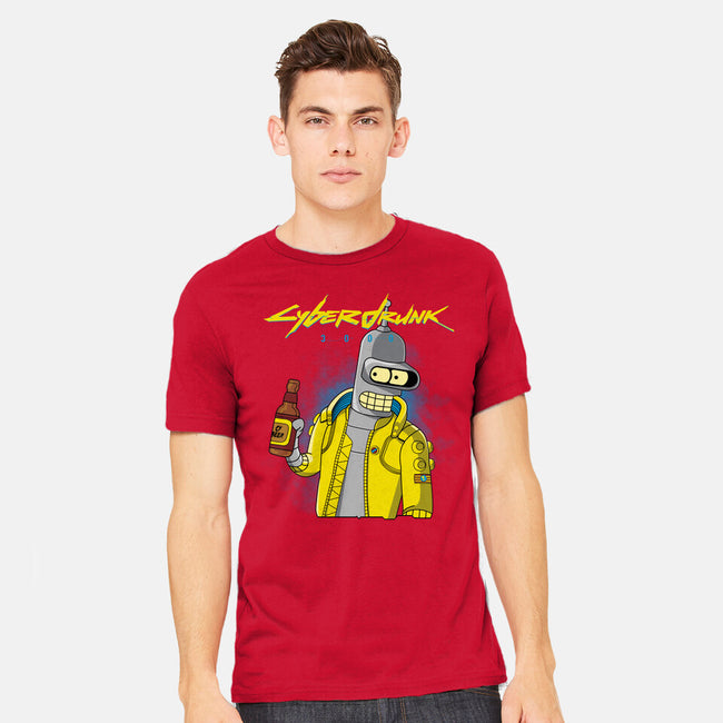 Cyberdrunk-mens heavyweight tee-retrodivision