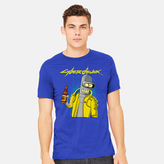 Cyberdrunk-mens heavyweight tee-retrodivision