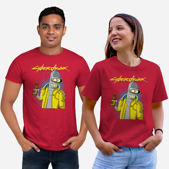 Cyberdrunk-unisex basic tee-retrodivision