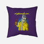 Cyberdrunk-none removable cover w insert throw pillow-retrodivision