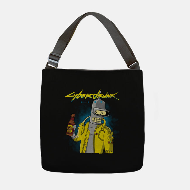 Cyberdrunk-none adjustable tote-retrodivision