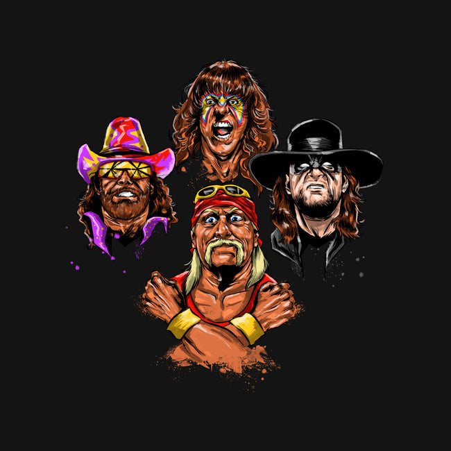 Wrestlers Rhapsody-womens basic tee-zascanauta