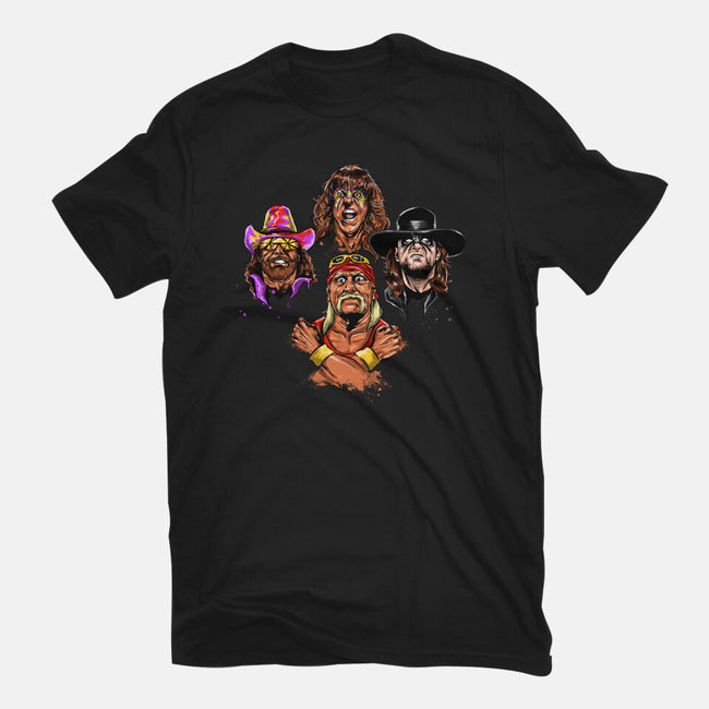 Wrestlers Rhapsody-womens basic tee-zascanauta