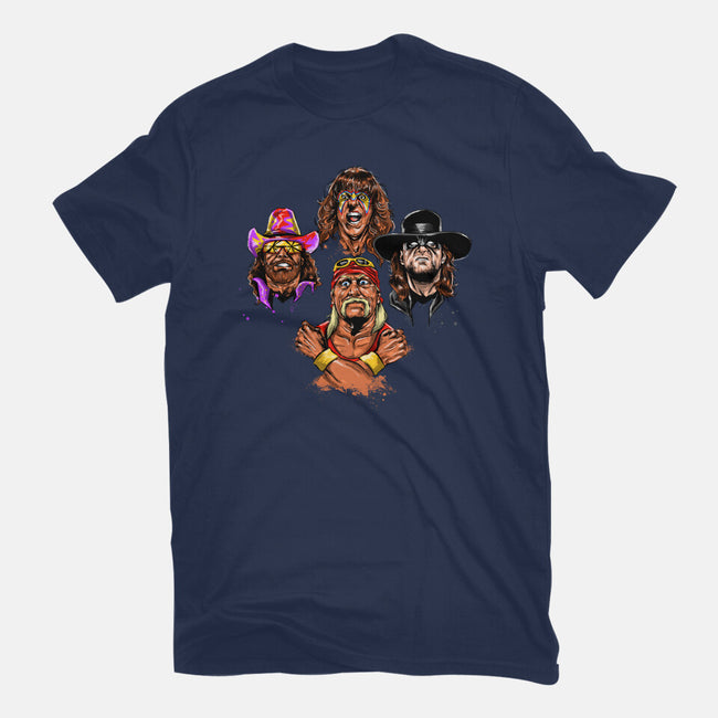 Wrestlers Rhapsody-womens basic tee-zascanauta
