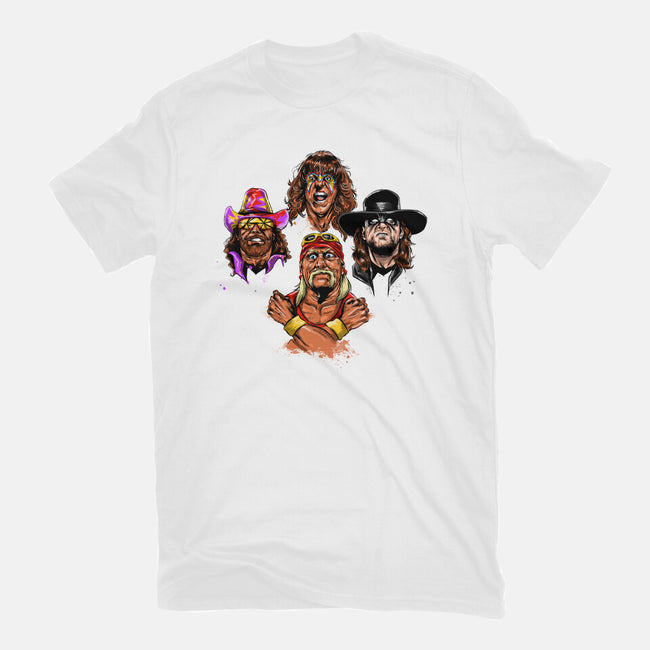 Wrestlers Rhapsody-womens basic tee-zascanauta