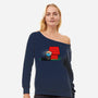 Bern-Nuts-womens off shoulder sweatshirt-Boggs Nicolas