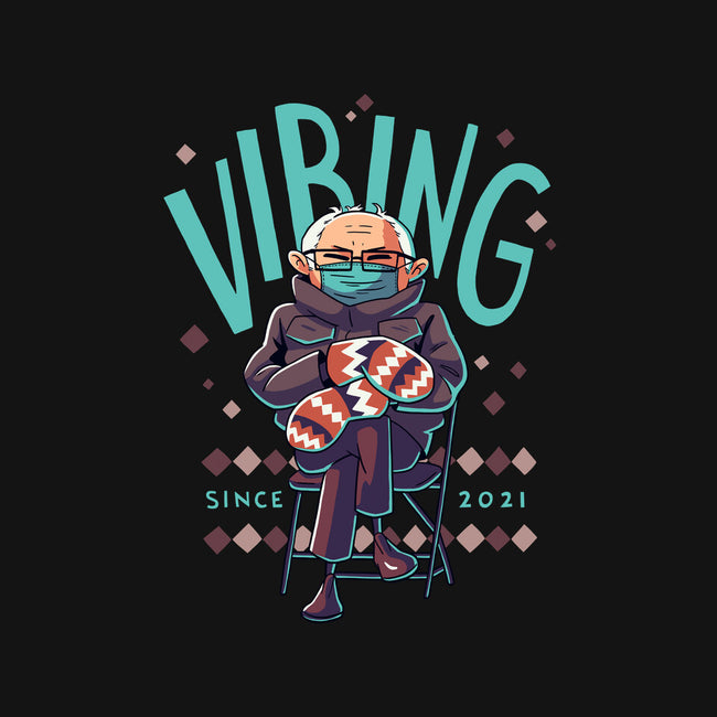 Vibing Since 2021-baby basic onesie-Geekydog