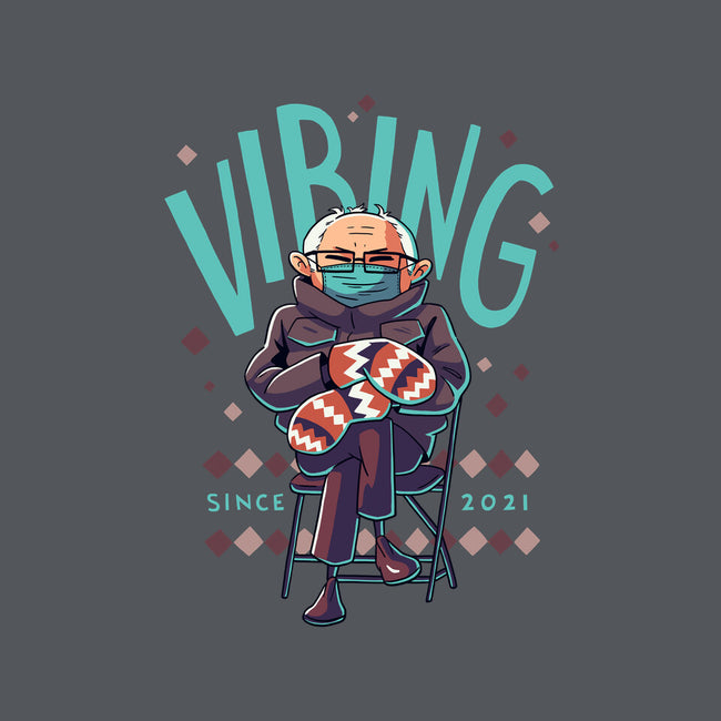 Vibing Since 2021-none glossy sticker-Geekydog