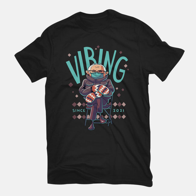Vibing Since 2021-youth basic tee-Geekydog