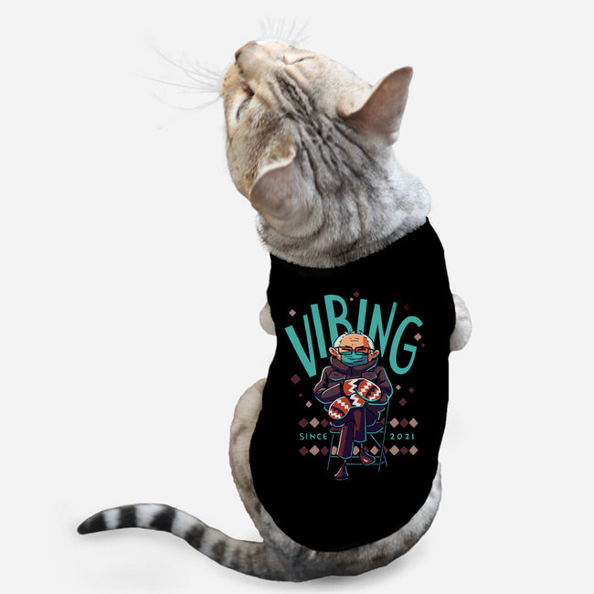 Vibing Since 2021-cat basic pet tank-Geekydog
