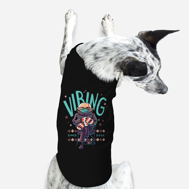 Vibing Since 2021-dog basic pet tank-Geekydog