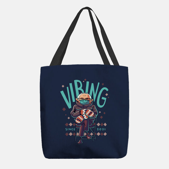 Vibing Since 2021-none basic tote-Geekydog