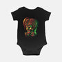 Colorful Attack-baby basic onesie-glitchygorilla