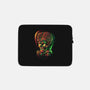 Colorful Attack-none zippered laptop sleeve-glitchygorilla