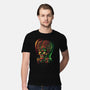 Colorful Attack-mens premium tee-glitchygorilla