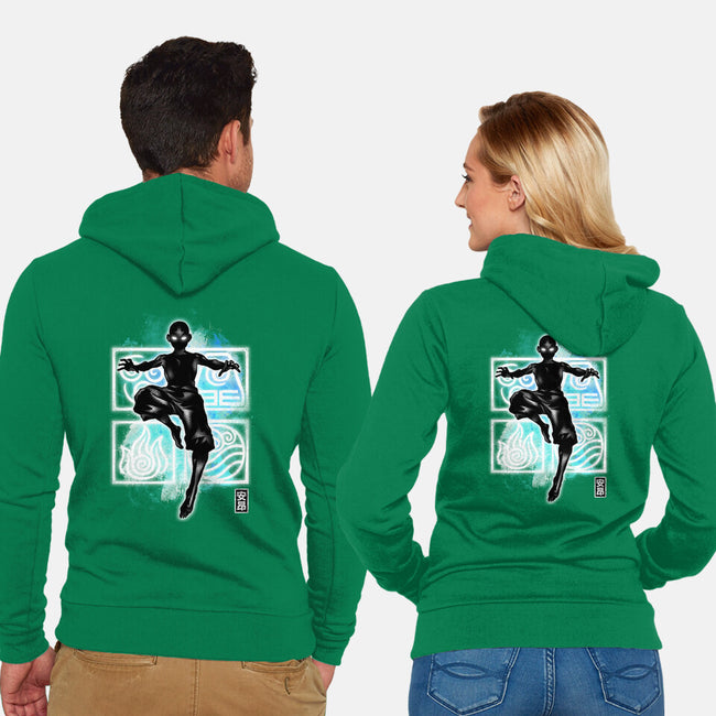 Cosmic Elemental-unisex zip-up sweatshirt-fanfreak1