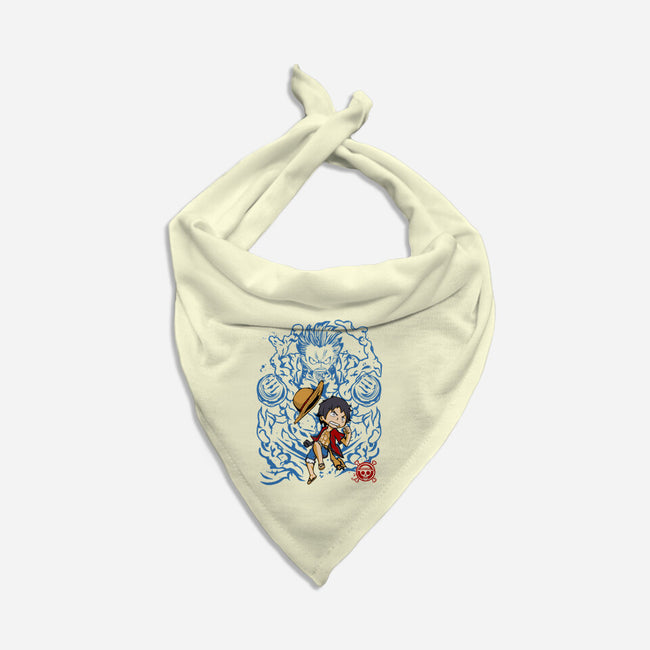 Be a Pirate King!-dog bandana pet collar-RamenBoy