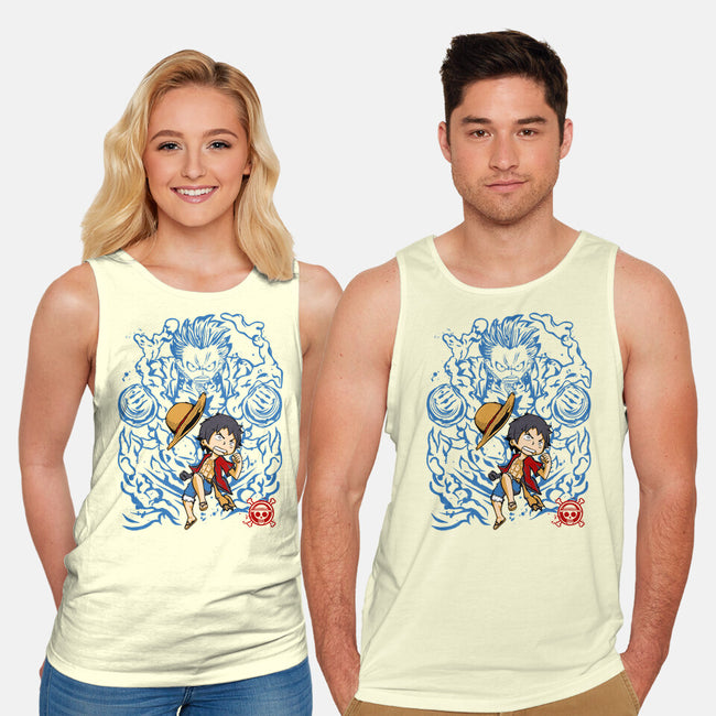 Be a Pirate King!-unisex basic tank-RamenBoy