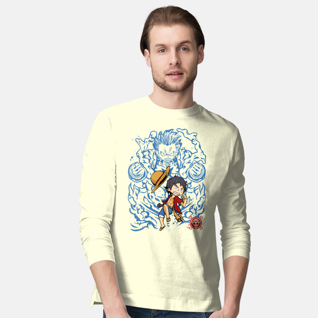 Be a Pirate King!-mens long sleeved tee-RamenBoy