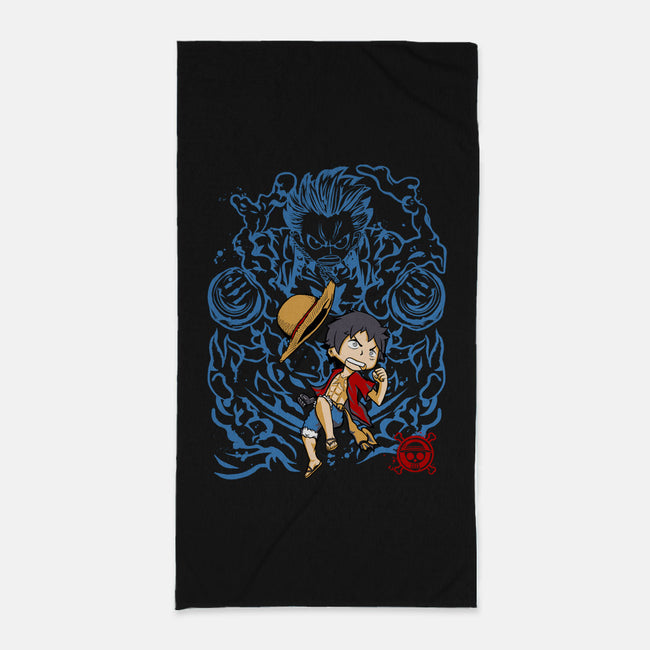 Be a Pirate King!-none beach towel-RamenBoy