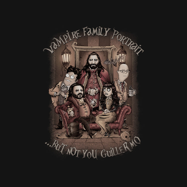 Vampire Family Portrait-womens racerback tank-saqman