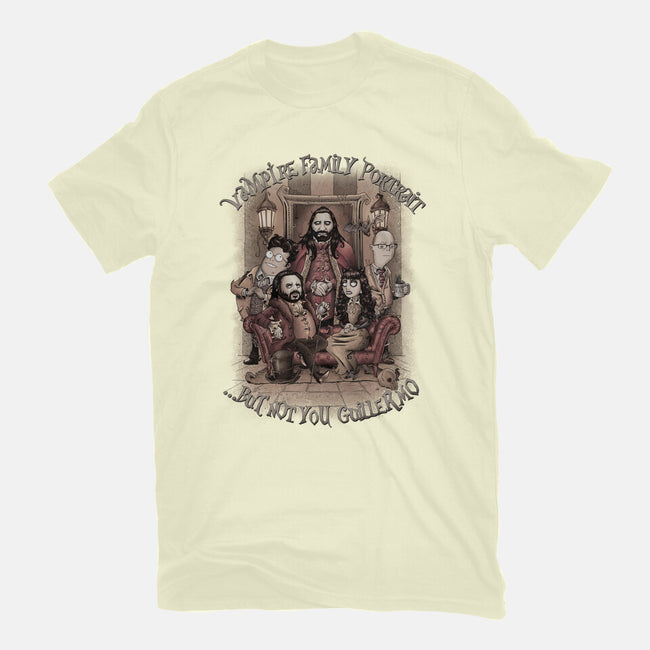 Vampire Family Portrait-mens heavyweight tee-saqman