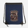 Vampire Family Portrait-none drawstring bag-saqman