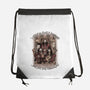 Vampire Family Portrait-none drawstring bag-saqman