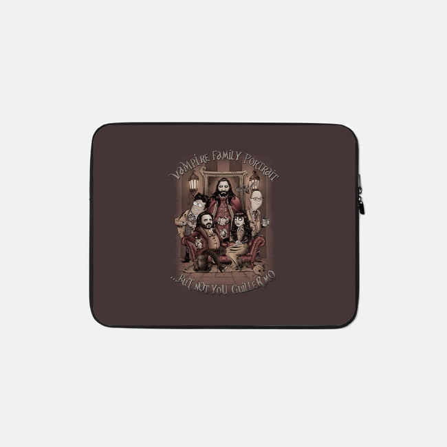 Vampire Family Portrait-none zippered laptop sleeve-saqman