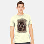 Vampire Family Portrait-mens heavyweight tee-saqman