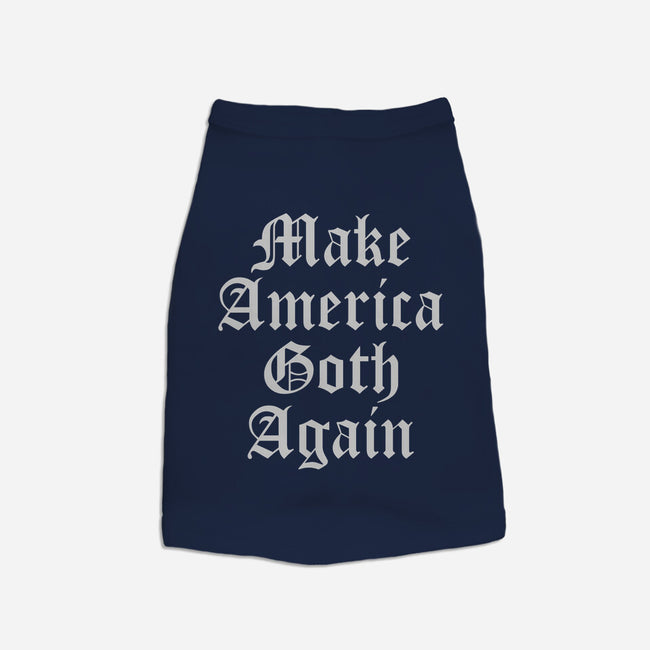 Make America Goth Again-cat basic pet tank-Thiago Correa