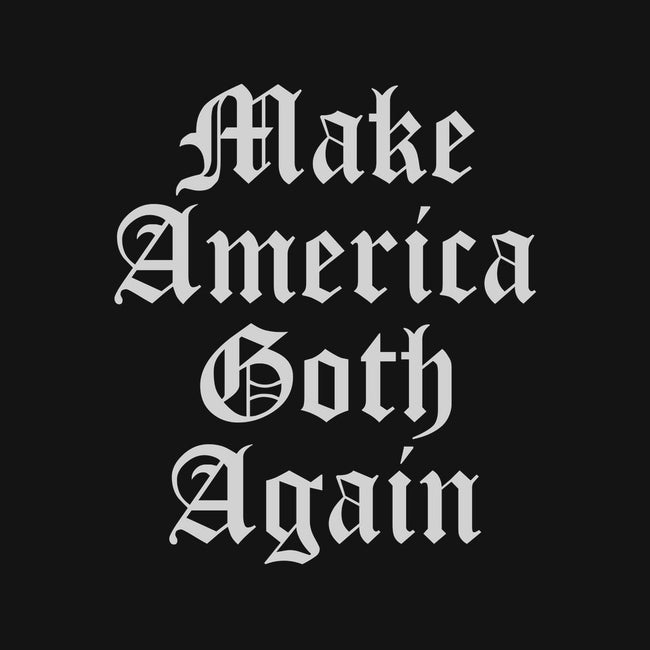 Make America Goth Again-womens basic tee-Thiago Correa