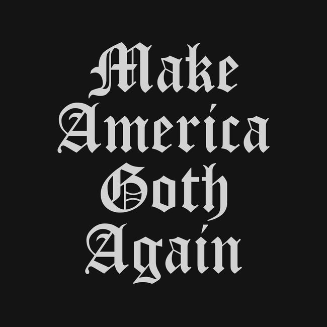 Make America Goth Again-none stretched canvas-Thiago Correa