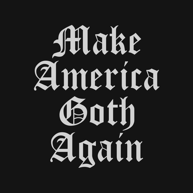 Make America Goth Again-none non-removable cover w insert throw pillow-Thiago Correa