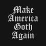 Make America Goth Again-none non-removable cover w insert throw pillow-Thiago Correa