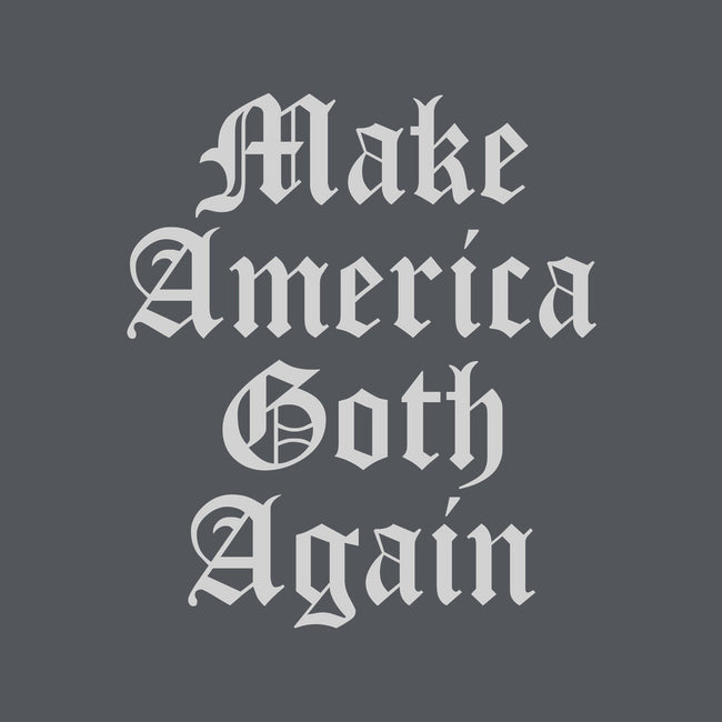 Make America Goth Again-none non-removable cover w insert throw pillow-Thiago Correa