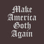 Make America Goth Again-womens fitted tee-Thiago Correa