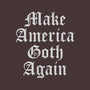 Make America Goth Again-unisex basic tank-Thiago Correa